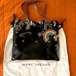 Marc Jacobs Limited Edition leather charm bag